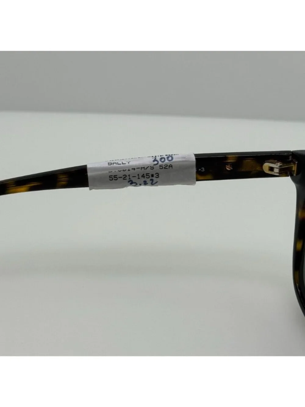Bally Sunglasses BY0014 52A Tortoise Italy 55-21-145